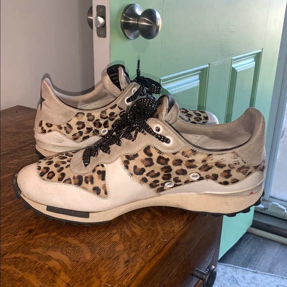 Golden Goose Starland Joggers in Leopard ASO Taylor Swift - Women’s size 37 (7) - Picture 13 of 16